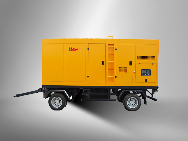 swt diesel generator with trailer